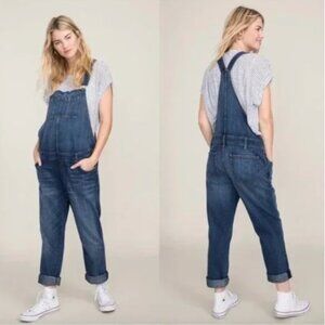 Hatch x Current/Elliott Denim Maternity Overalls- Size 3
